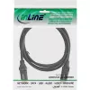 InLine High Speed HDMI rotating cable, w/Eth., AM/AM, black, gold. cont., 2m