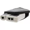 InLine Tester for RJ45 Cables and Connectors with 9 control LEDs