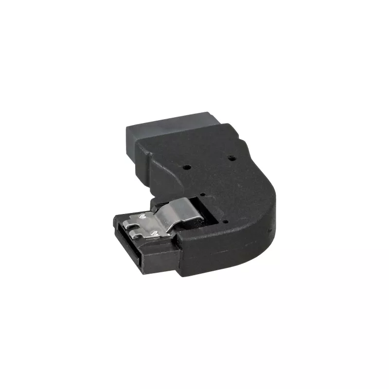 InLine SATA Adapter male / female right angled 27700D
