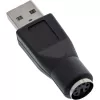 InLine USB Adapter Type A male / MD6 female PS/2 female