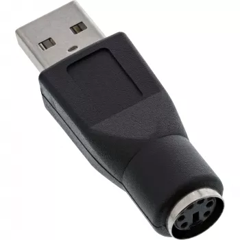 InLine USB Adapter Type A male / MD6 female PS/2 female