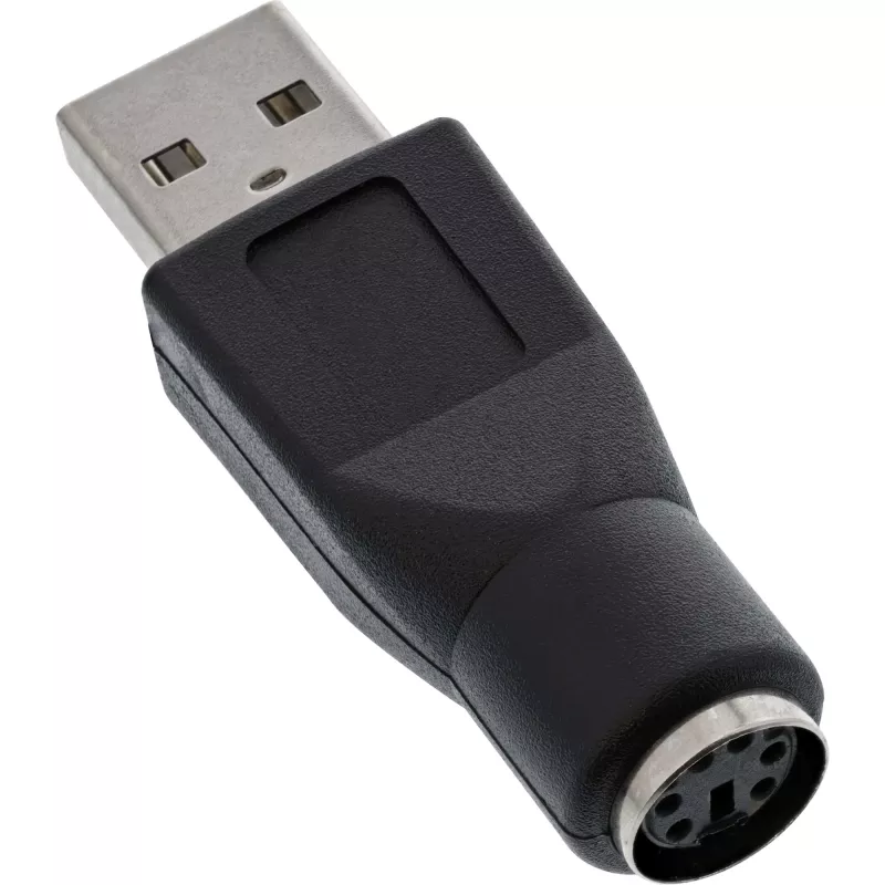 InLine USB Adapter Type A male / MD6 female PS/2 female