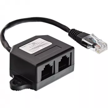 InLine ISDN splitter 69932B 1 -> 2 0.15m with resistors