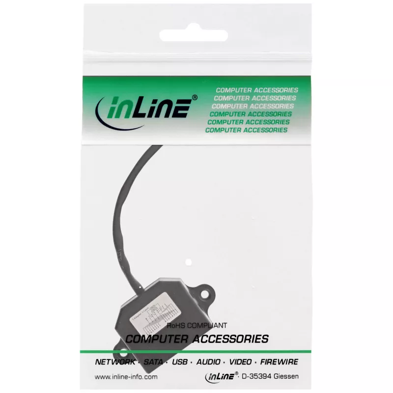 InLine ISDN splitter 69932B 1 -> 2 0.15m with resistors