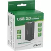 InLine USB 3.0 Hub, 4 port, aluminium case, with 2.5A power supply