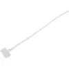 InLine Cable Ties with marker field 200mm x 2,5mm 100 pcs., White, 200 mm, 3 mm, 2.5 mm, 109 g, 120 mm