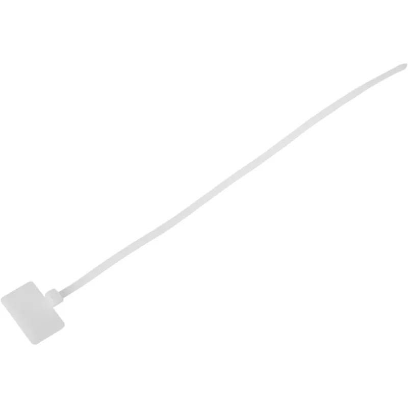 InLine Cable Ties with marker field 200mm x 2,5mm 100 pcs., White, 200 mm, 3 mm, 2.5 mm, 109 g, 120 mm