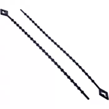 Cable ties InLine 100 mm black, pack of 100 — 100 mm length, black, 100 pcs