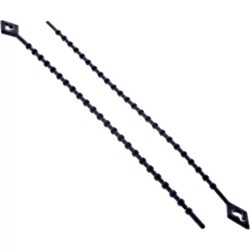 Cable ties InLine 100 mm black, pack of 100 — 100 mm length, black, 100 pcs