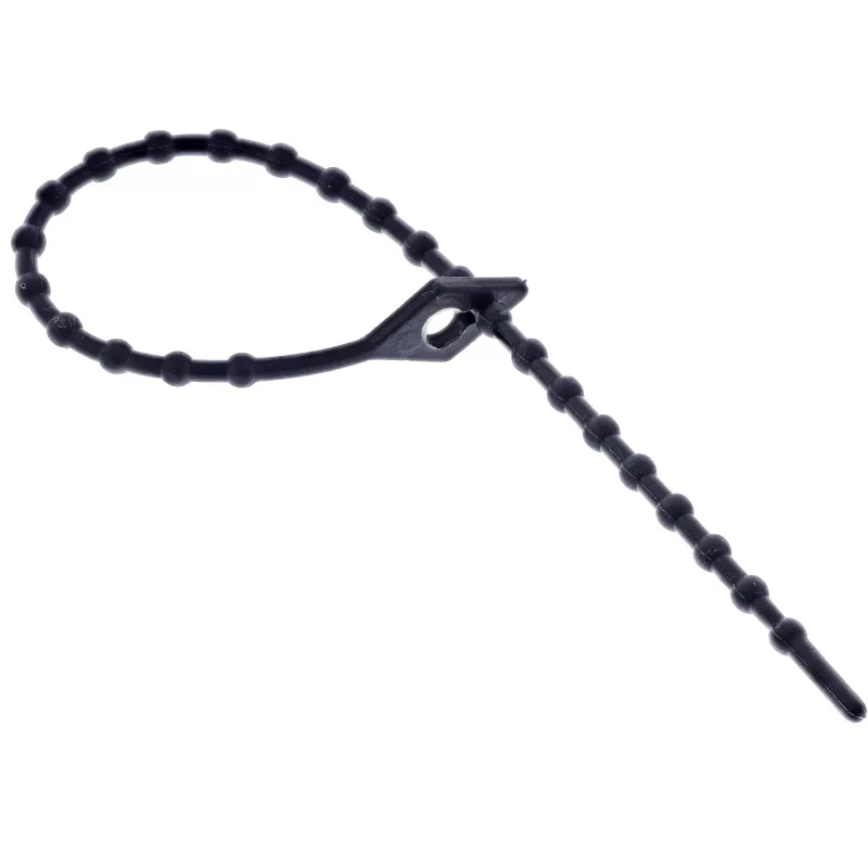 Cable ties InLine 100 mm black, pack of 100 — 100 mm length, black, 100 pcs