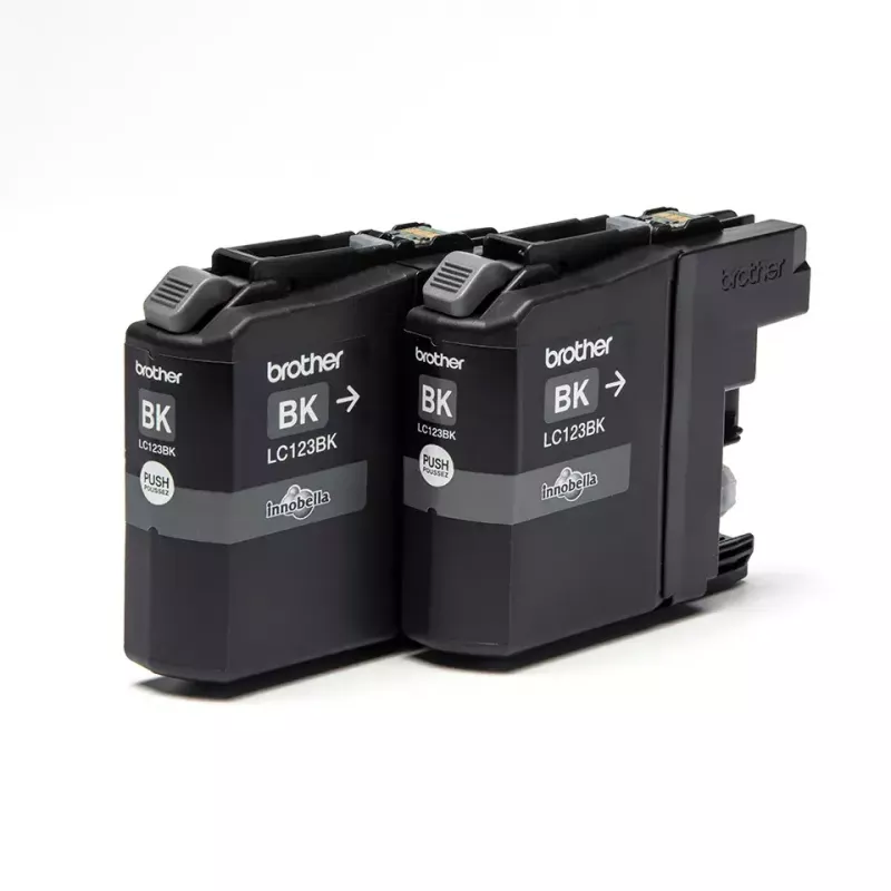 Brother LC123BKBP2 ink cartridge 2 pc(s) Original Black