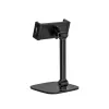 InLine Tablet desk holder with stand, up to 12.9 inch, black