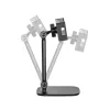 InLine Tablet desk holder with stand, up to 12.9 inch, black