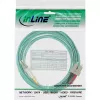 Fiber Optical Duplex Cable LC/SC InLine 88642O 50/125µm OM3 2m