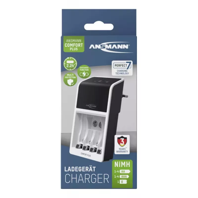 Battery Charger Ansmann Comfort Plus