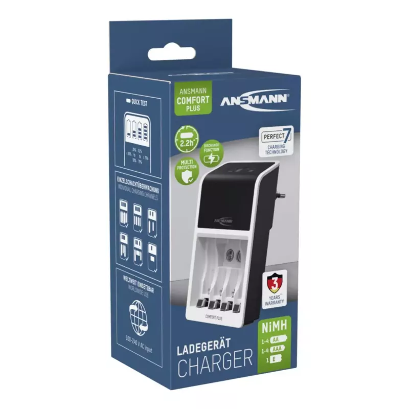 Battery Charger Ansmann Comfort Plus