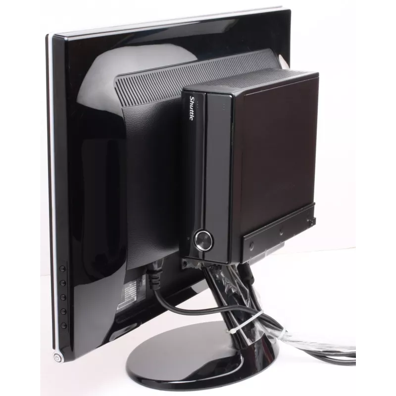 Shuttle PV02 - VESA mount accessory for 3 litre Slim PCs, Metal, Black