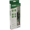 InLine Slim Audio airplane-seat cable 2x 3.5mm M to 1x F, 1m