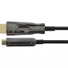 InLine USB Display AOC Cable, USB-C male to HDMI male (DP Alt Mode), 50m