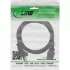 InLine power cable, Australia to 3pin IEC C13 male, 5m