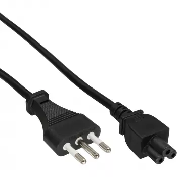 Notebook Power Cable InLine 16656S Italy Plug to NB Plug 2.0m