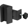 Power extension holder InLine 23197B black ABS silicone steel