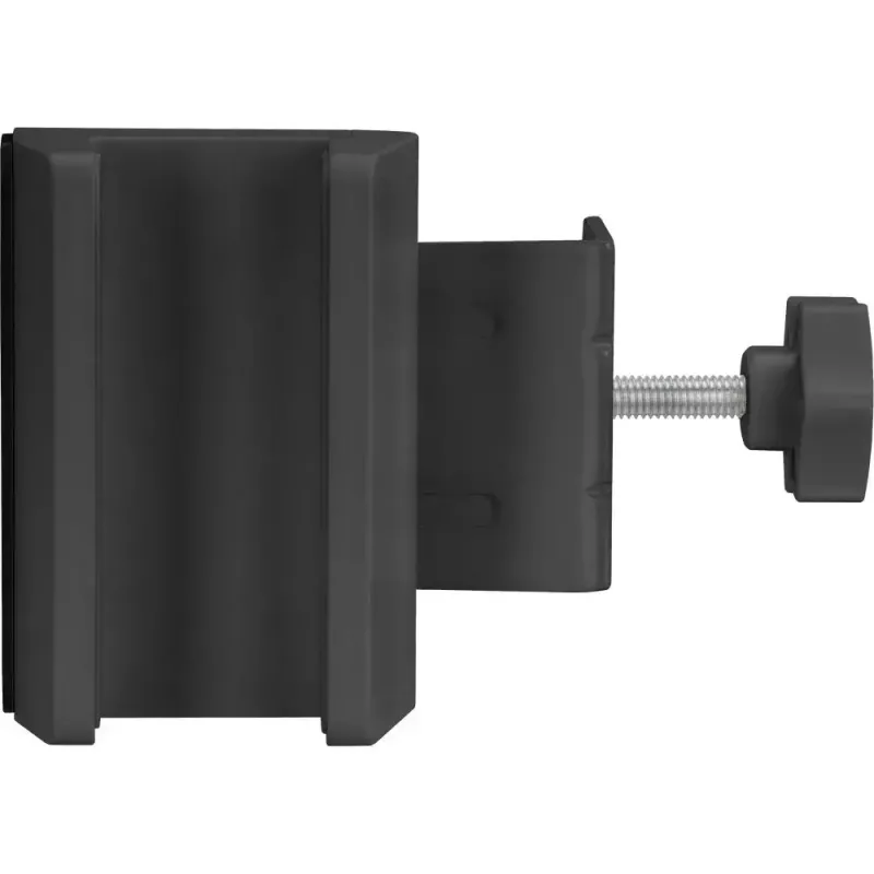 Power extension holder InLine 23197B black ABS silicone steel