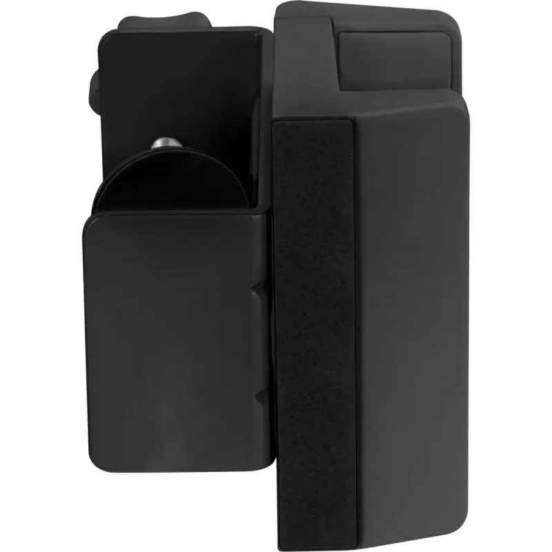 Power extension holder InLine 23197B black ABS silicone steel