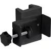 Power extension holder InLine 23197B black ABS silicone steel