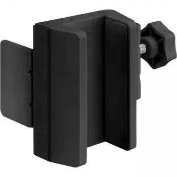 Power extension holder InLine 23197B black ABS silicone steel