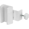 Power extension holder InLine 23197W screw clamp white ABS silicone steel