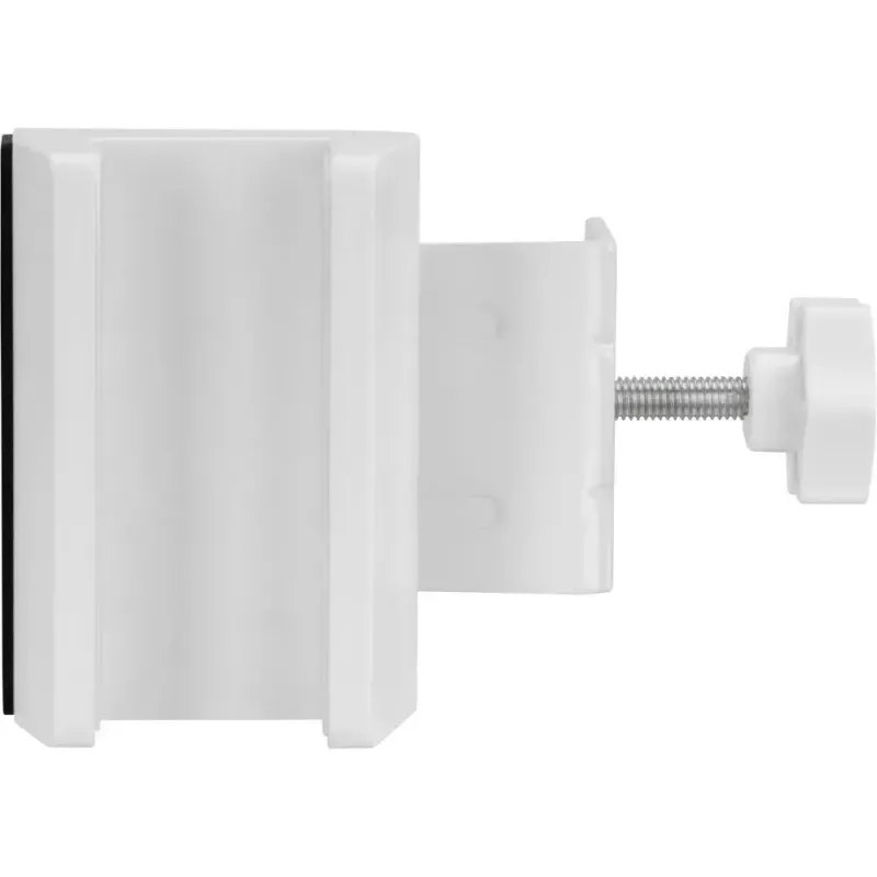 Power extension holder InLine 23197W screw clamp white ABS silicone steel