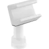 Power extension holder InLine 23196W rotatable spring clamp white