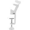 Power extension holder InLine 23193W rotatable screw clamp white