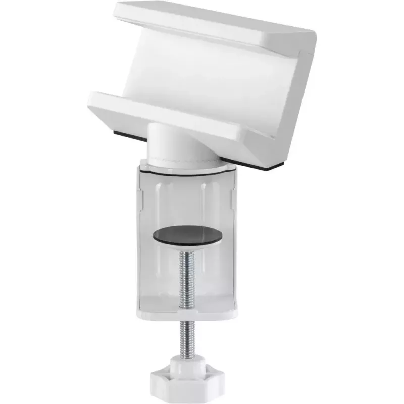 Power extension holder InLine 23193W rotatable screw clamp white