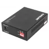 Intellinet Gigabit PoE+ Media Converter, 1 x 1000Base-T RJ45 Port to 1 x SFP Port, PoE+ Injector