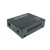 LevelOne RJ45 to SC Gigabit Media Converter, PoE PSE, Multi-Mode Fiber, 0.5km