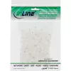 InLine Modular Plug 8P4C RJ45 for Crimping to ribbon Cable ISDN 100pcs