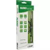 InLine Slim Audio Cable 3.5mm male / female Stereo 3m