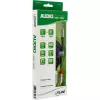 InLine Slim Audio Cable 3.5mm male / 2x RCA male 10m