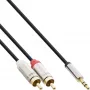 Audio Cable 3.5mm male / 2x RCA male 5m InLine 99245
