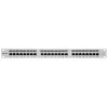 Intellinet Patch Panel, Cat6a, FTP, 24-Port, 1U, Shielded, 90° Top-Entry Punch Down Blocks, Grey