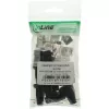InLine Crimp Connector RJ45 8P8C shielded w. threader+bend protection, black