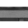 InLine storage net for under-table mounting with hook-and-loop straps, black, max device width 30 cm, 310×910×15 mm