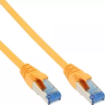 InLine Patch Cable S/FTP PiMF Cat.6A halogen free 500MHz yellow 7.5m