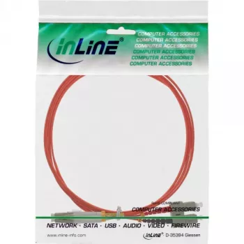 InLine Fiber Optical Duplex Cable LC/SC 50/125µm OM2 5m