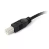 StarTech.com 9 m (30 ft.) Active USB 2.0 A to B Cable, 9 m, USB A, USB B, USB 2.0, 0.48 Gbit/s, Black
