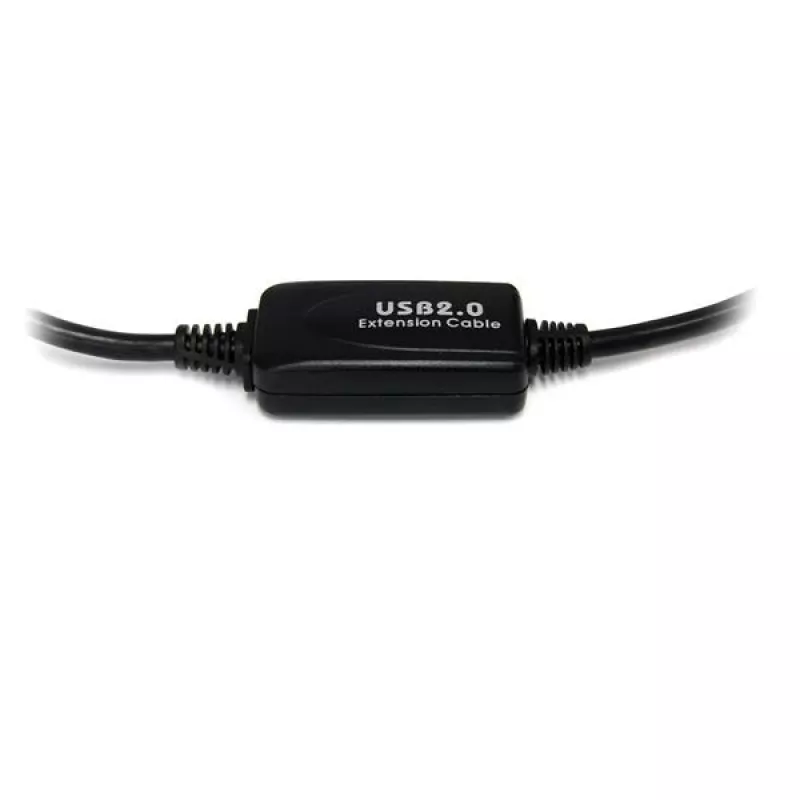 StarTech.com 9 m (30 ft.) Active USB 2.0 A to B Cable, 9 m, USB A, USB B, USB 2.0, 0.48 Gbit/s, Black