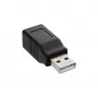 USB 2.0 Adapter Type A male / Type B female InLine 33443