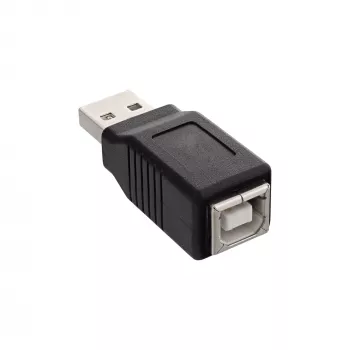 USB 2.0 Adapter Type A male / Type B female InLine 33443